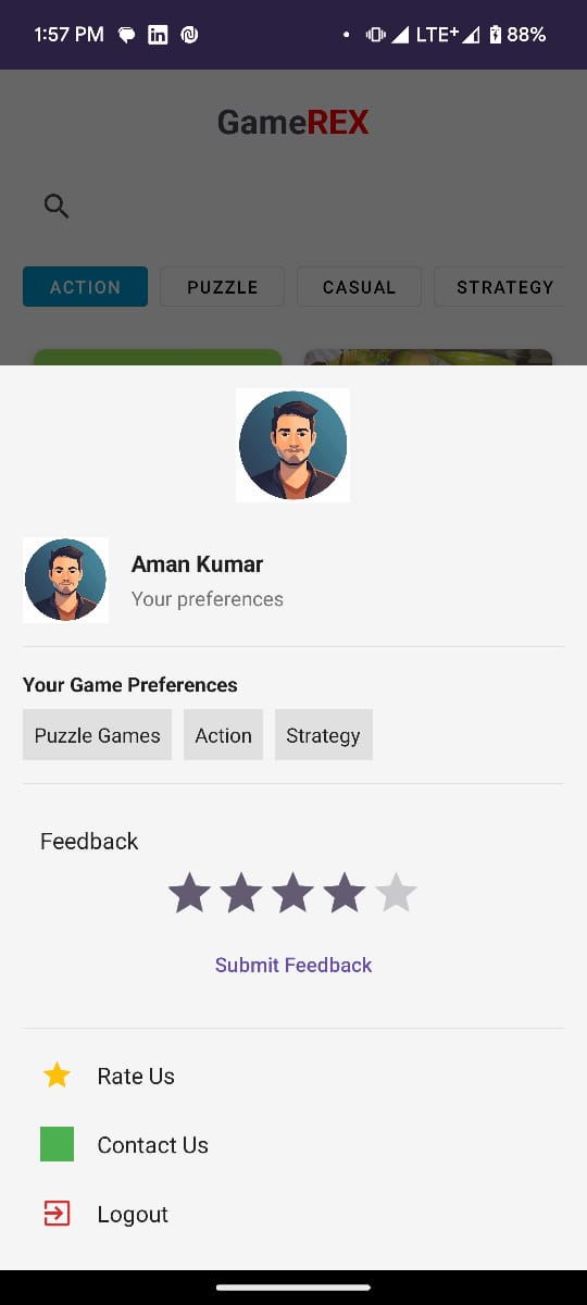 GameREX AI Screenshot 1
